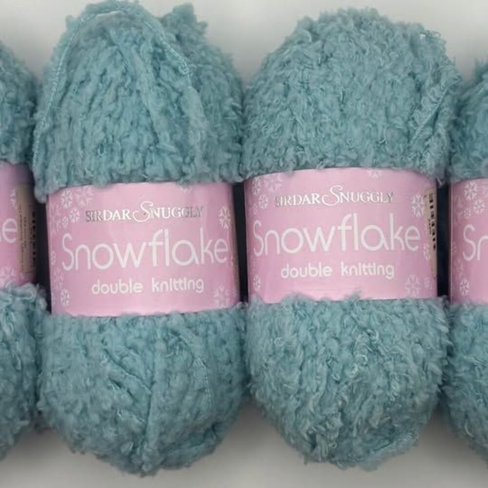 Sirdar Snuggly Snowflake Double Knitting Yarn - 4 Skeins